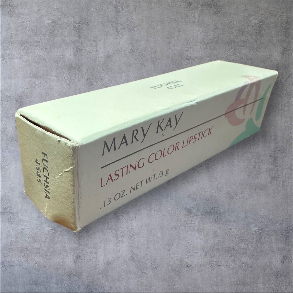 Mary Kay Lasting Color Lipstick‎ Women .13oz Fuchsia 4545 New Vintage Pink Cream